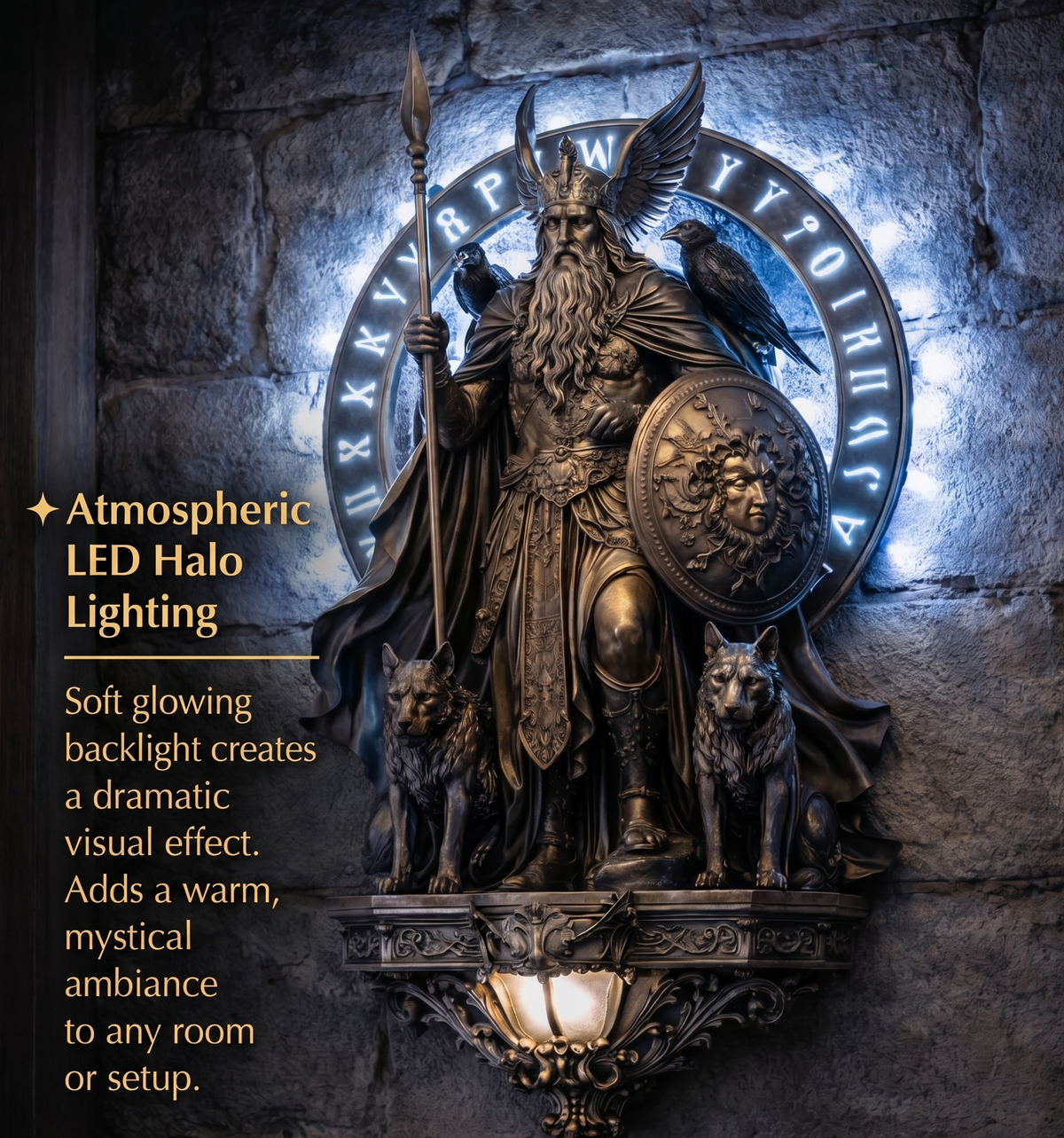 Nordic Legend Light – Odin-suojeluvalaisin