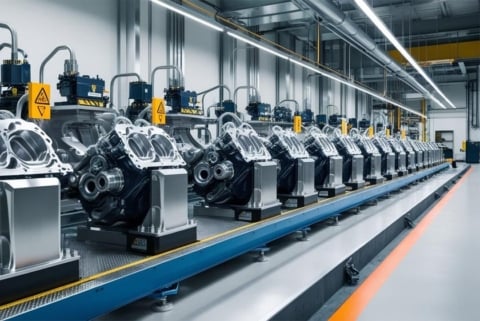 V8Forge – Bensiinimoottorilla varustettu V8-mallinrakennussarja