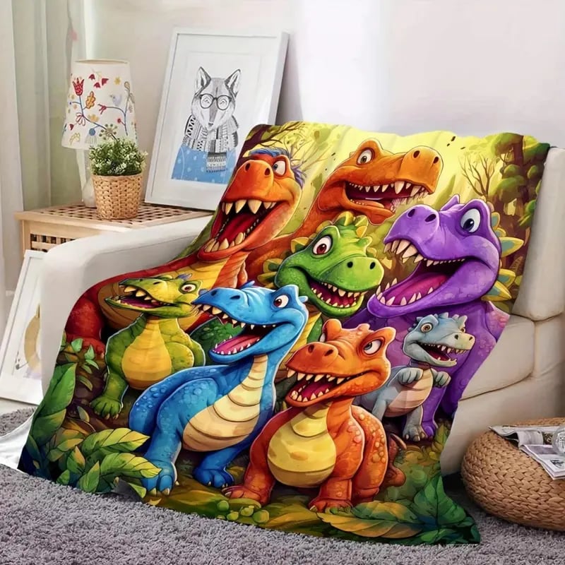 SnuggleSaurus - Ultrapehmeä dinosauruspeitto
