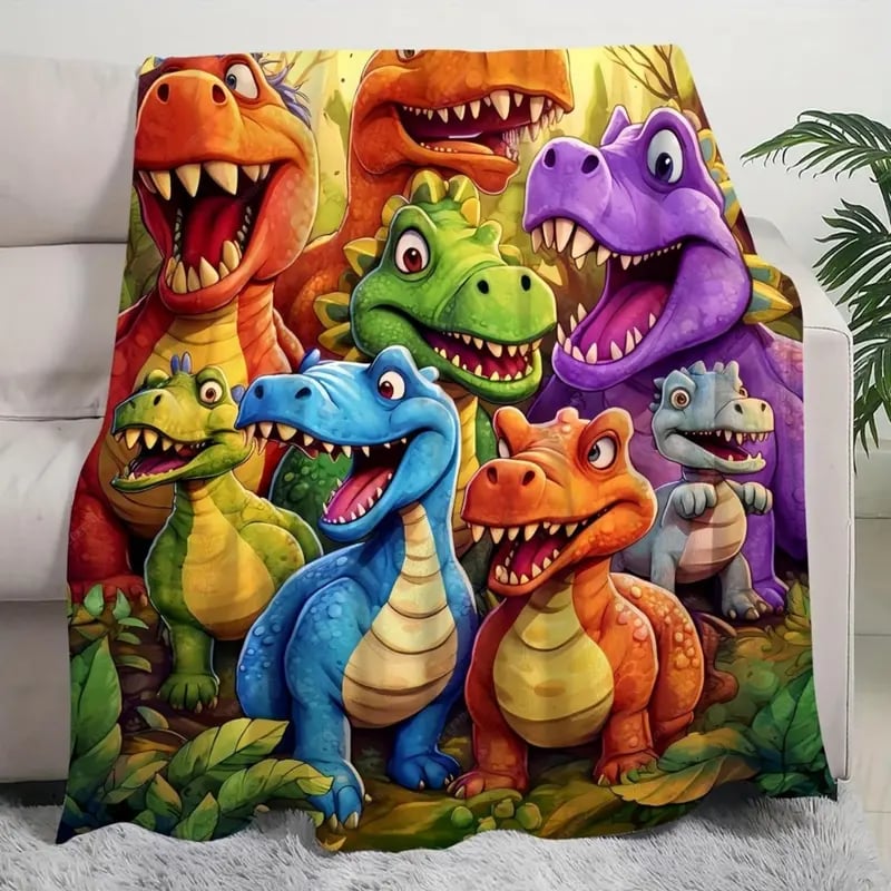 SnuggleSaurus - Ultrapehmeä dinosauruspeitto
