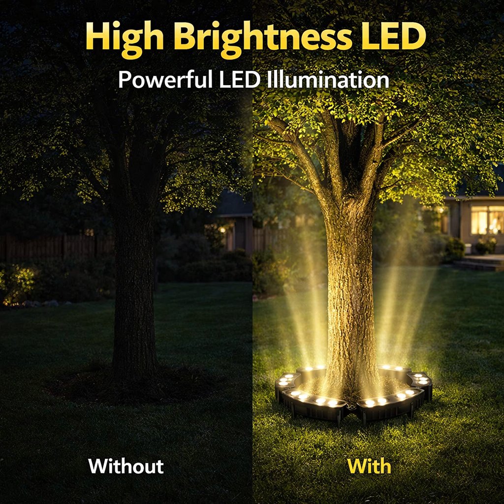 GlowTree – LED-rengaspuuvalo