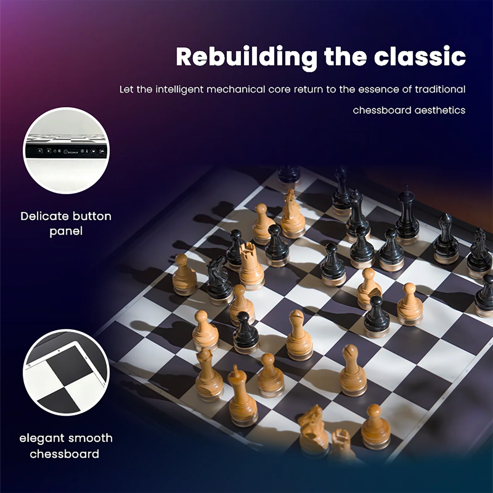 RoboChess – Edistynyt robottishakkilauta puisilla nappuloilla