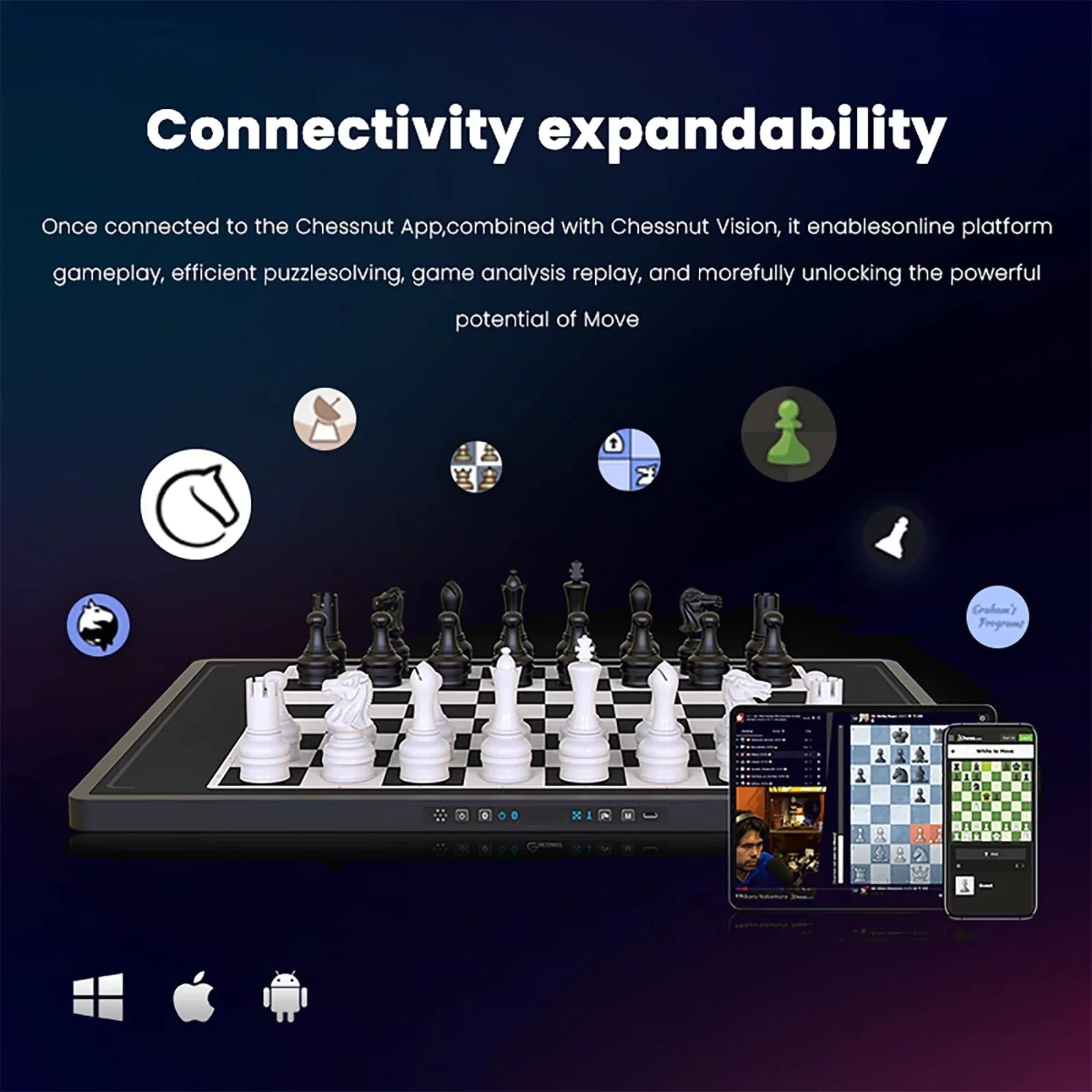 RoboChess – Edistynyt robottishakkilauta puisilla nappuloilla