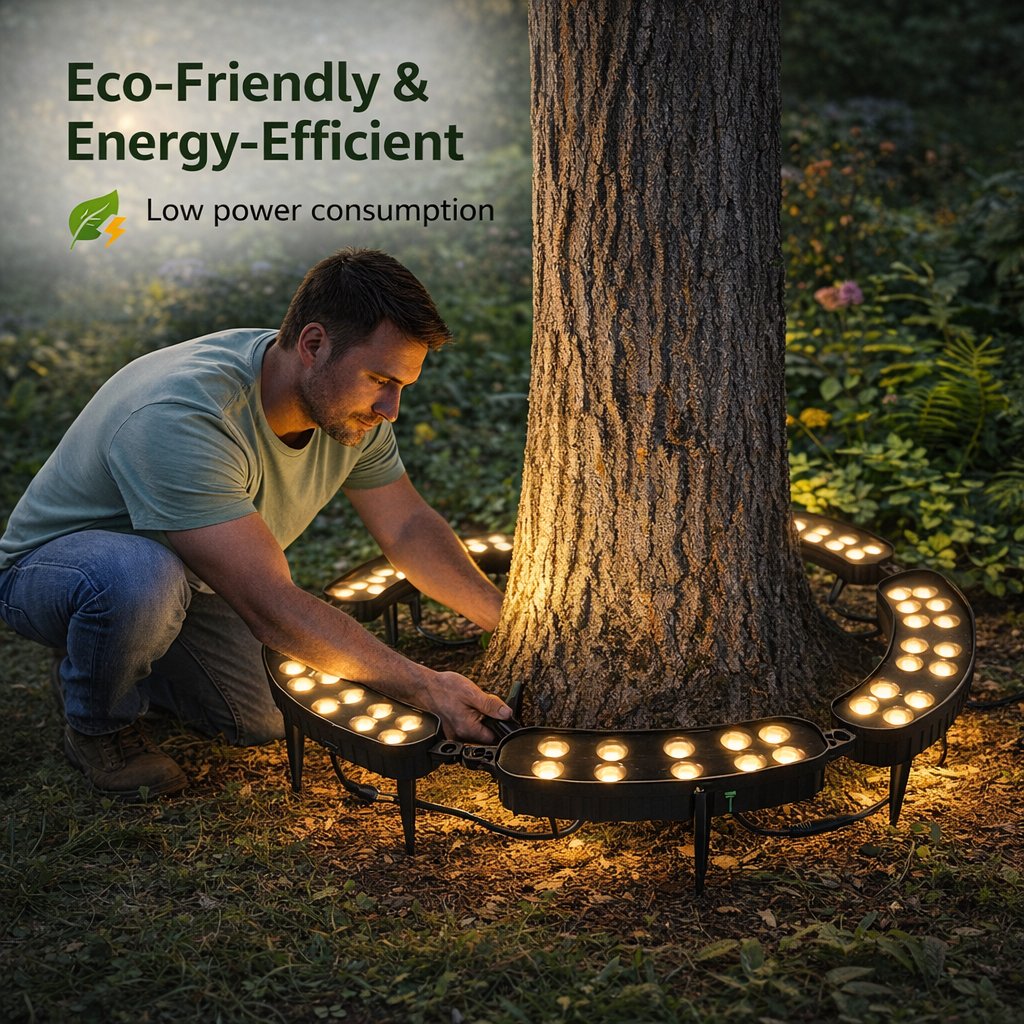GlowTree – LED-rengaspuuvalo