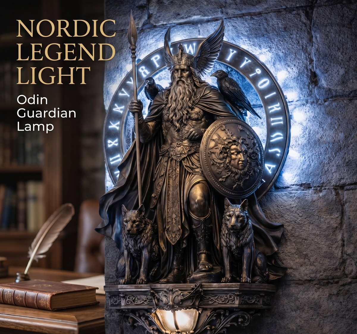 Nordic Legend Light – Odin-suojeluvalaisin