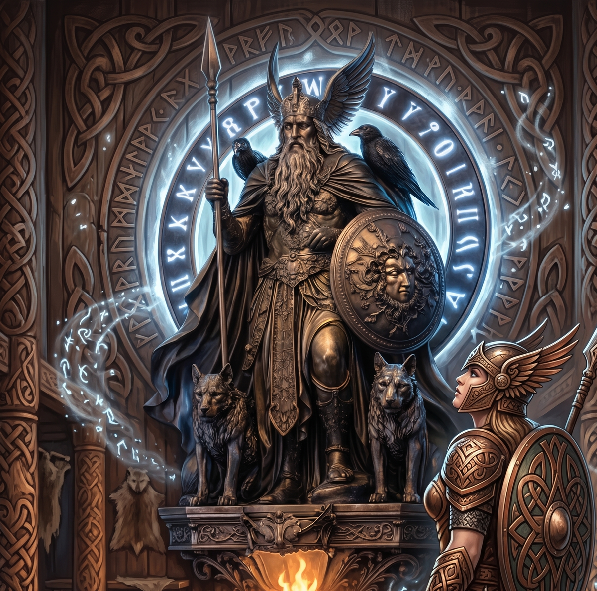 Nordic Legend Light – Odin-suojeluvalaisin