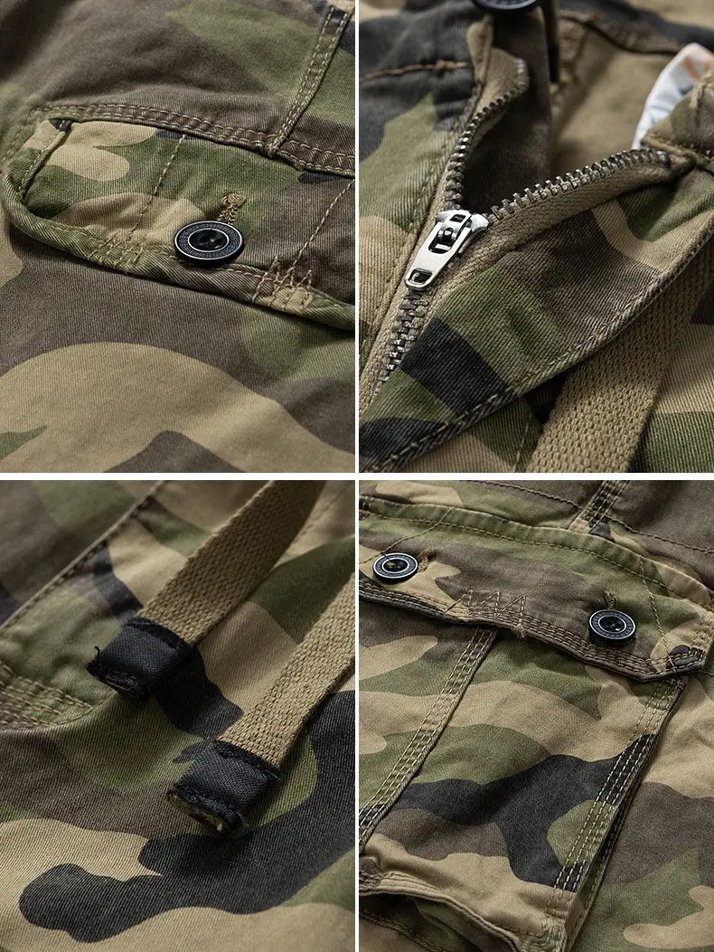 CamoForce – Miesten monitaskuiset ulkoilureppuhousut