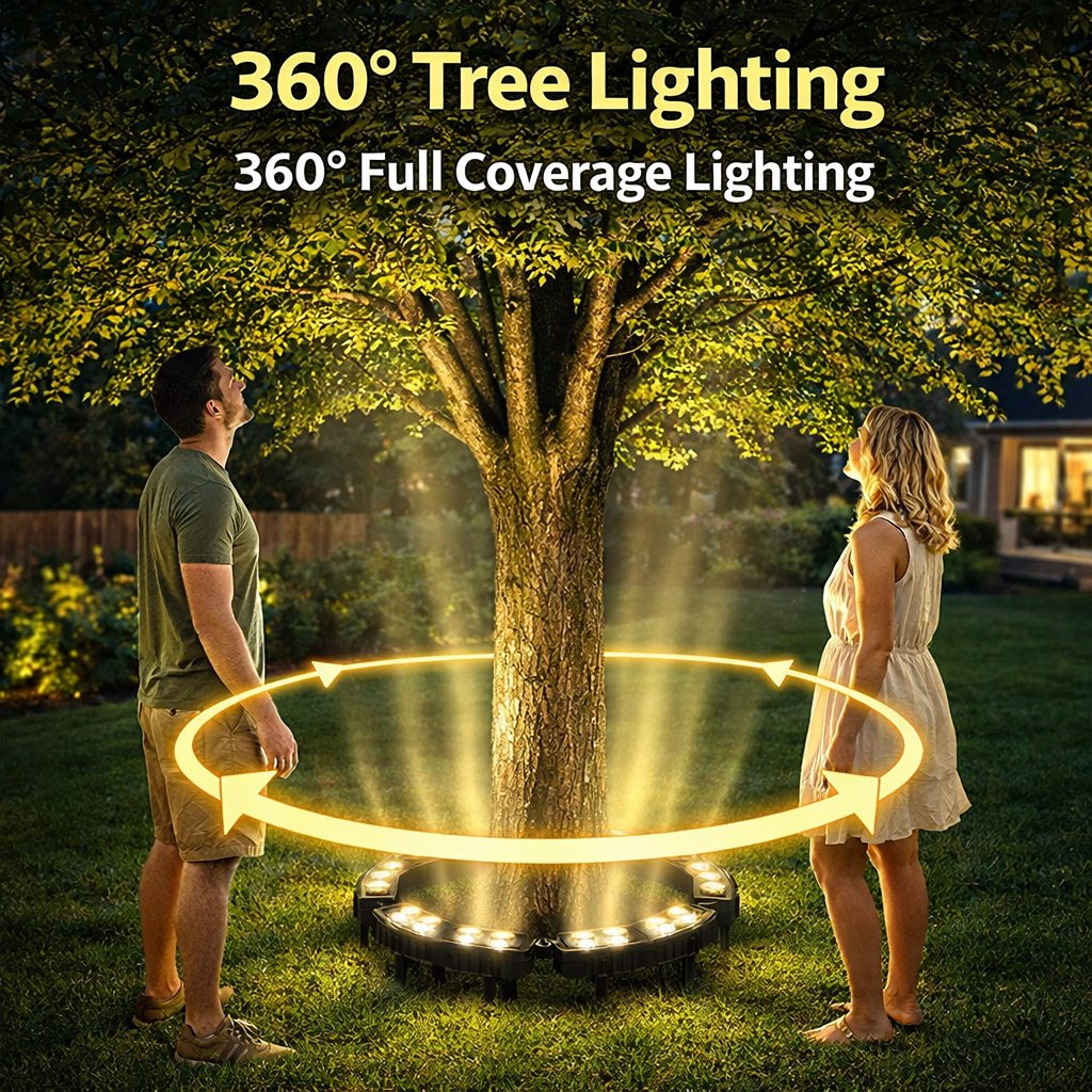 GlowTree – LED-rengaspuuvalo