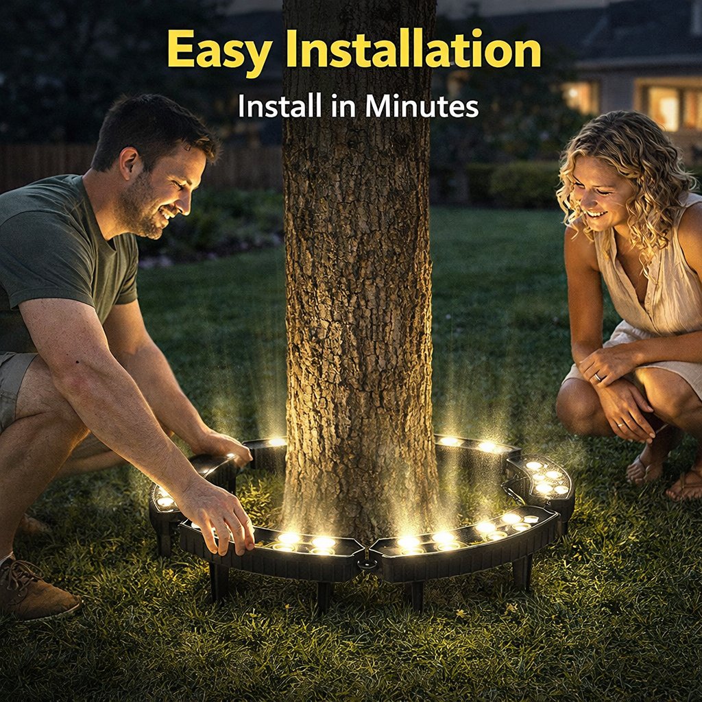 GlowTree – LED-rengaspuuvalo