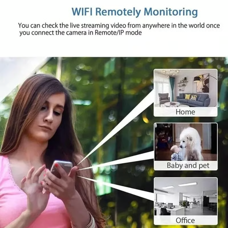 SecureSight – Minikokoinen 1080P WiFi-kamera
