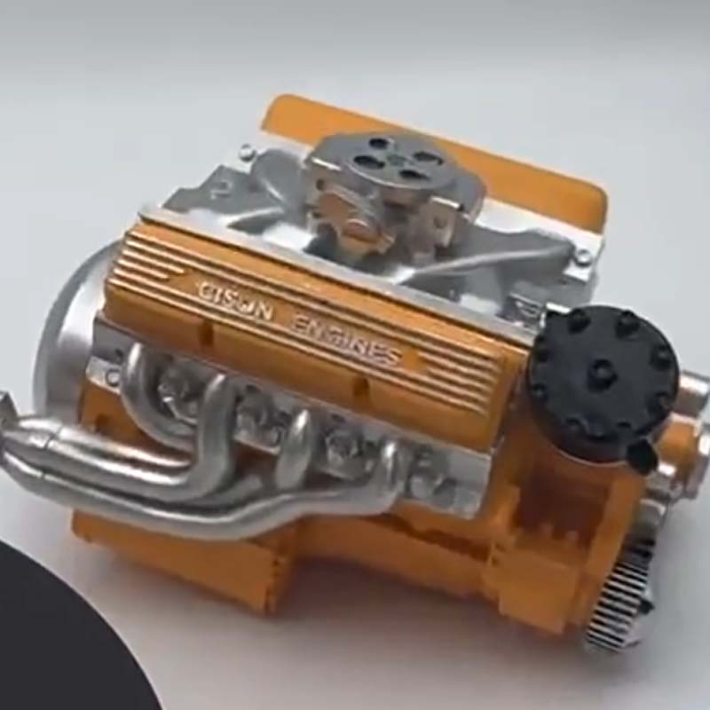 V8Forge – Bensiinimoottorilla varustettu V8-mallinrakennussarja